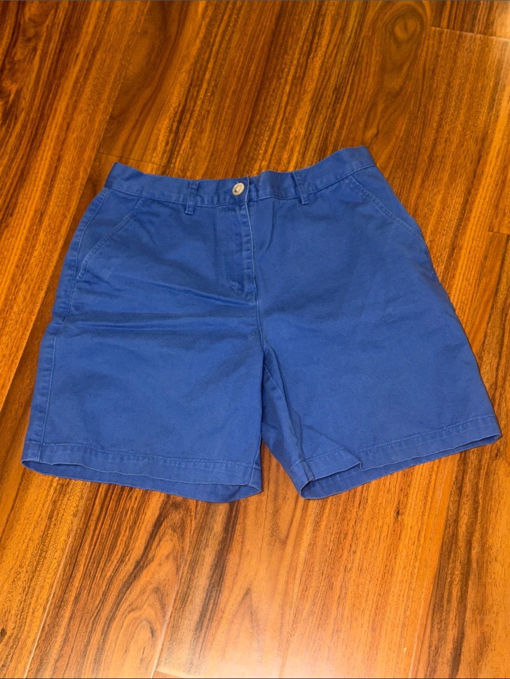 Ralph Lauren Blue Cotton Bermuda Shorts